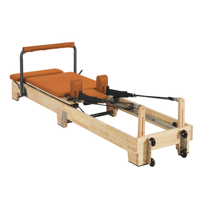 Wooden Folding Reformer Orange